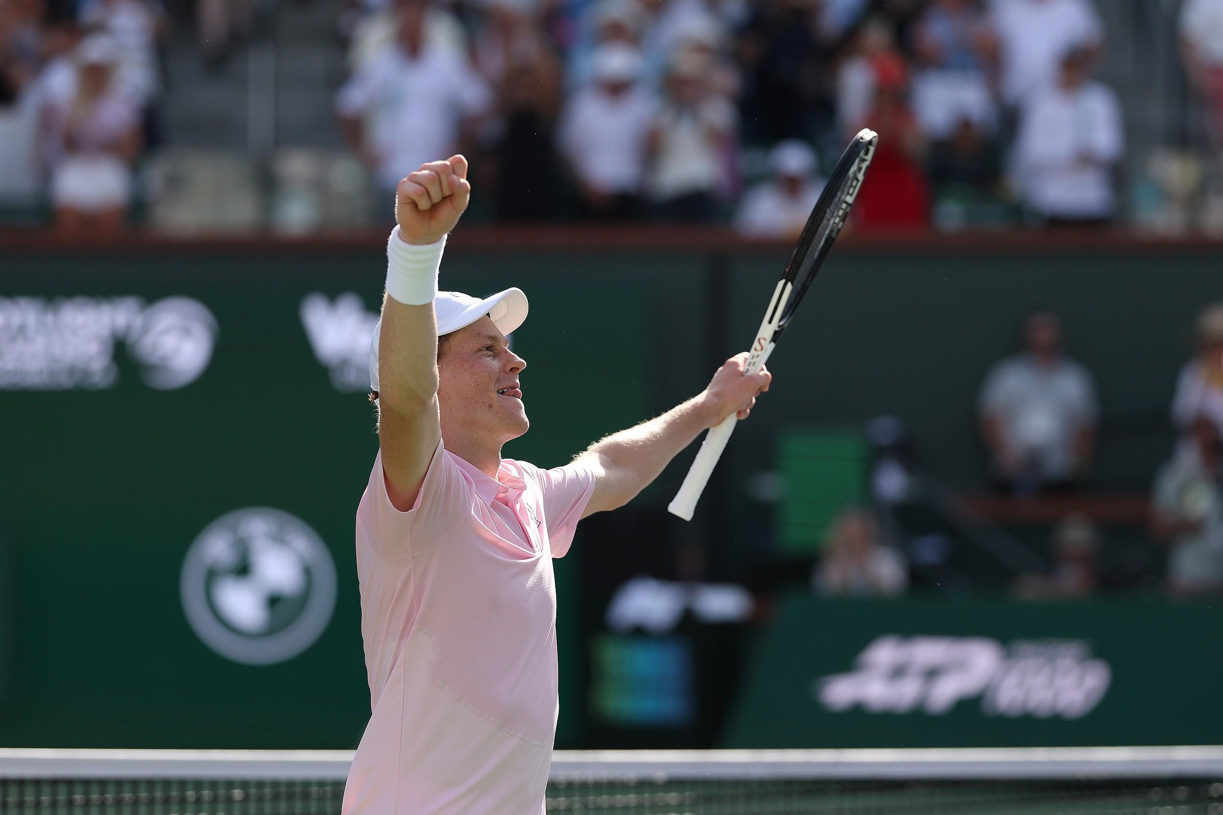 必一运动-连赢两盘抢七，辛纳首夺印第安维尔斯大师赛冠军